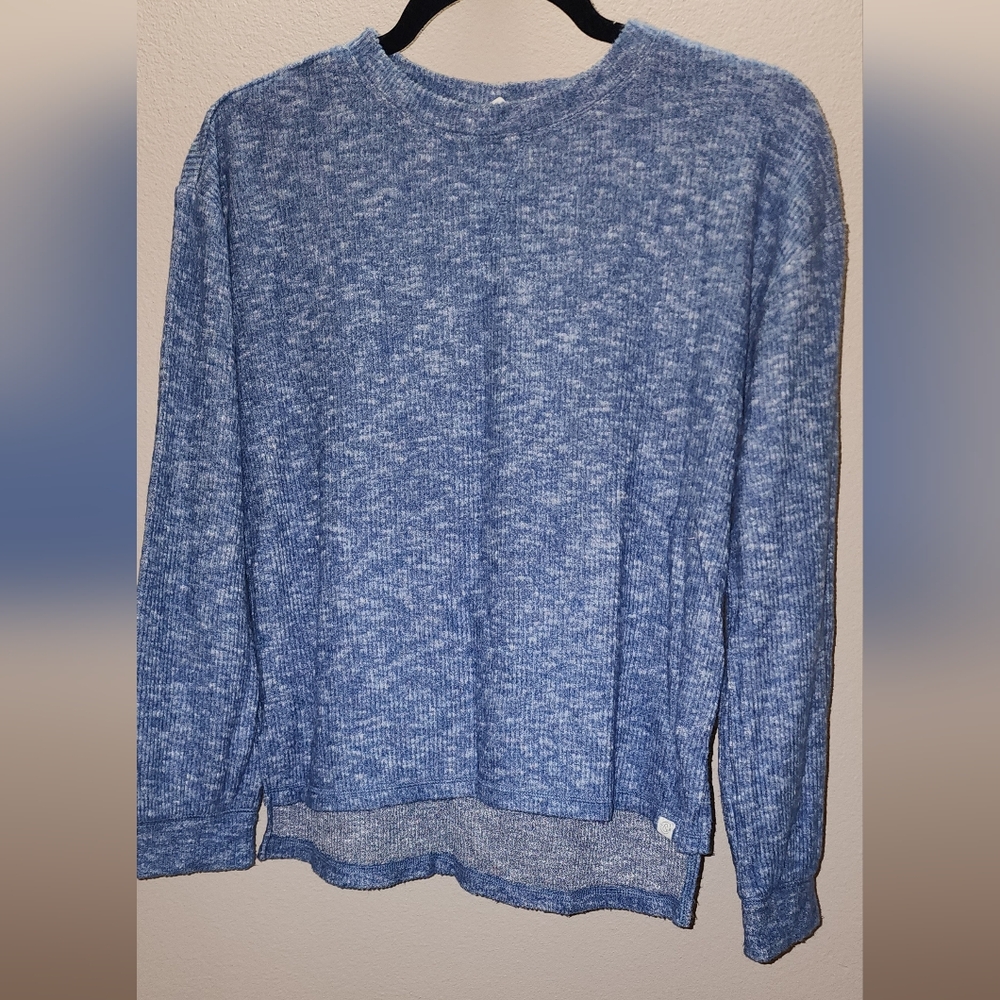 Girls Blue Soft Sweater